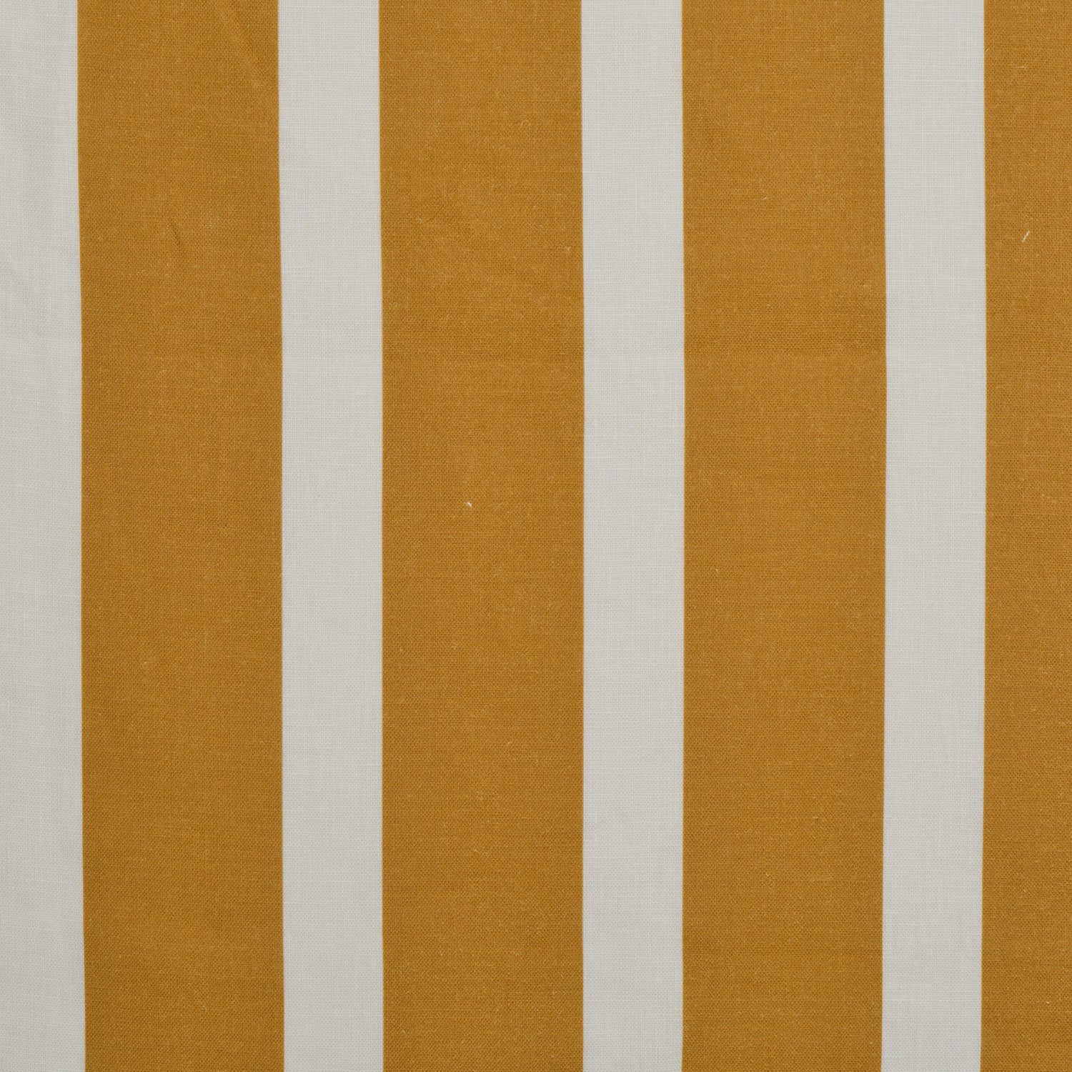 Signature Stripe Fabric in Mustard — 100% Linen